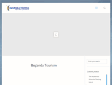 Tablet Screenshot of bugandatourism.com